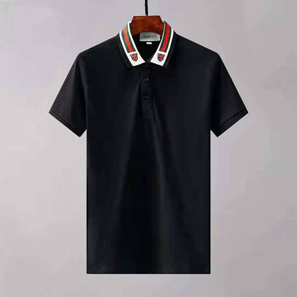 GUCC! Solid Polo T-Shirt For Men